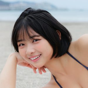 グラビア界で今いちばん、海と空が似合うショートカット美少女・桑島海空「家族は肌白くて、私だけ特殊で(笑)」