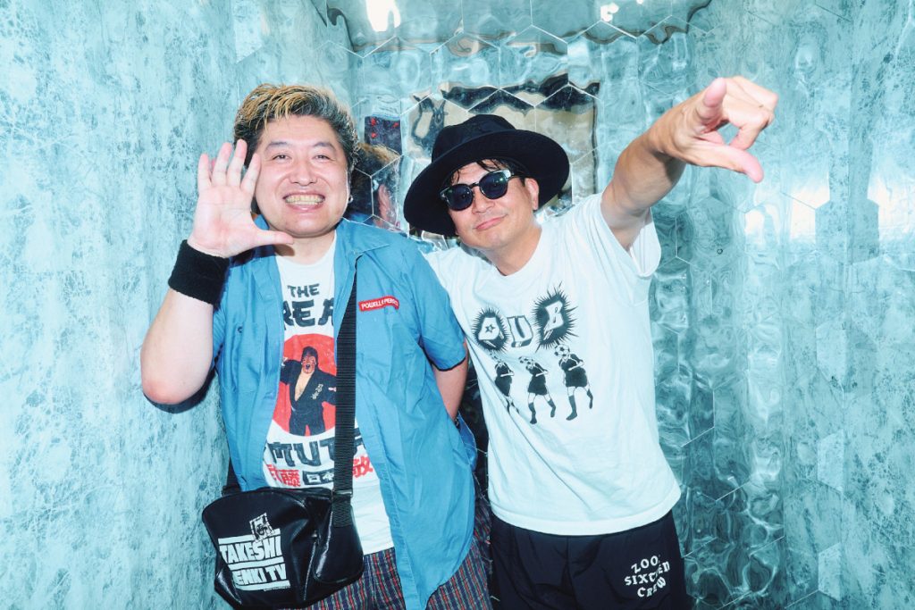 吉田豪(左)と渡辺俊美(右)