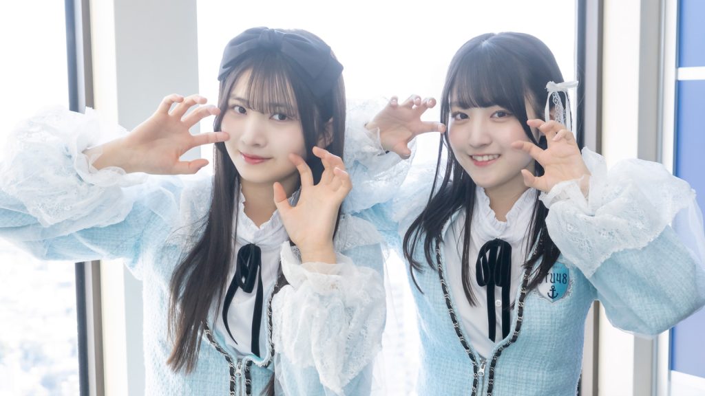 映画『鬼ベラシ』に出演するSTU48・久留島優果と新井梨杏