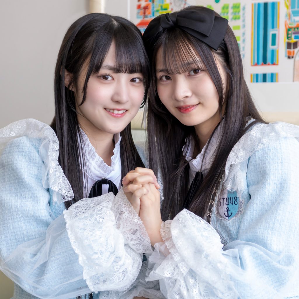 映画『鬼ベラシ』に出演するSTU48・久留島優果と新井梨杏