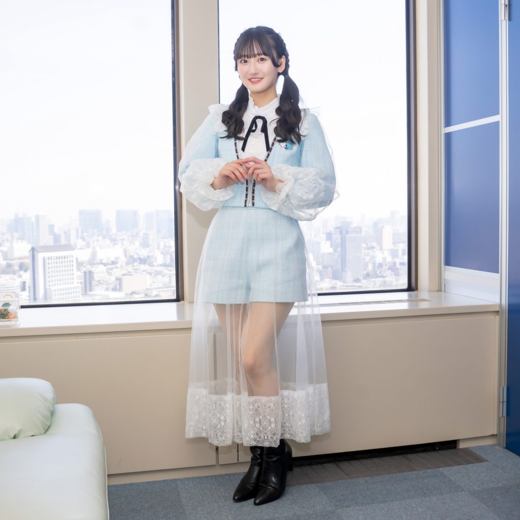 アイドルグループ「STU48」信濃宙花