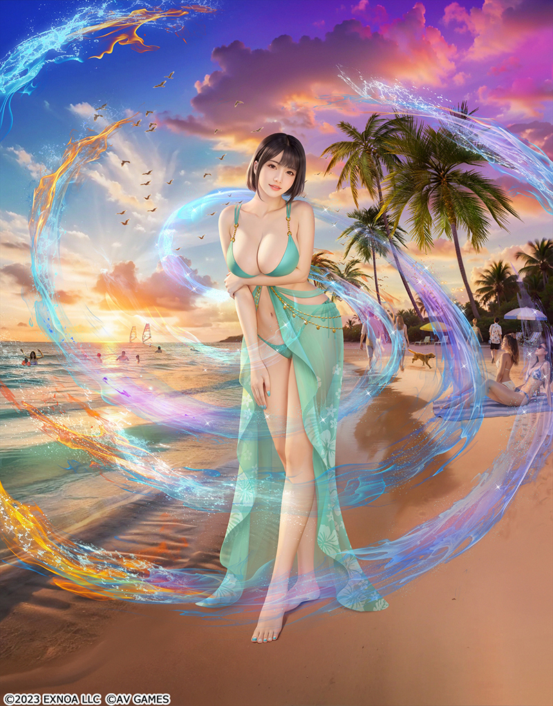 アウトローハーレム系経営RPG『ハーレムオブトーキョー』より瀬戸環奈戦闘
