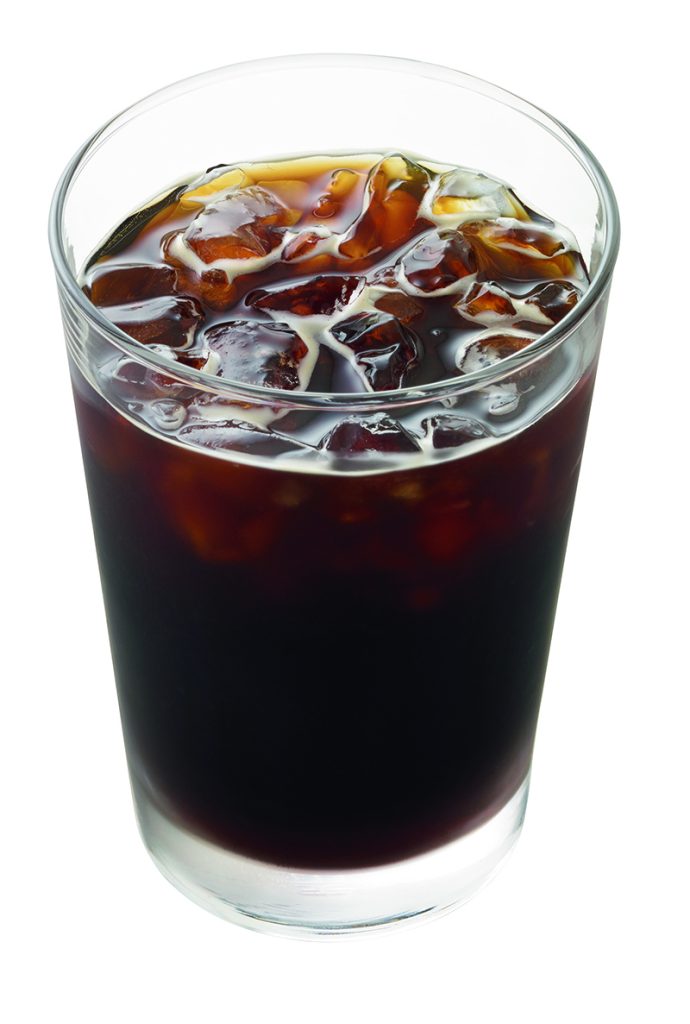「デカフェアイスコーヒー(カフェインレス)」