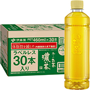 伊藤園 ラベルレス おーいお茶 濃い茶 460ml×30本 スマートボトル