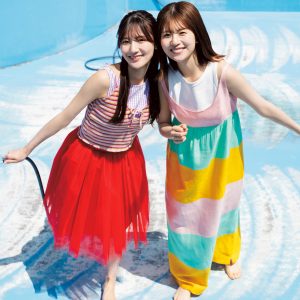 “ひなこの”…日向坂46河田陽菜＆松田好花、無邪気でフレッシュな姿を収めたグラビアショット