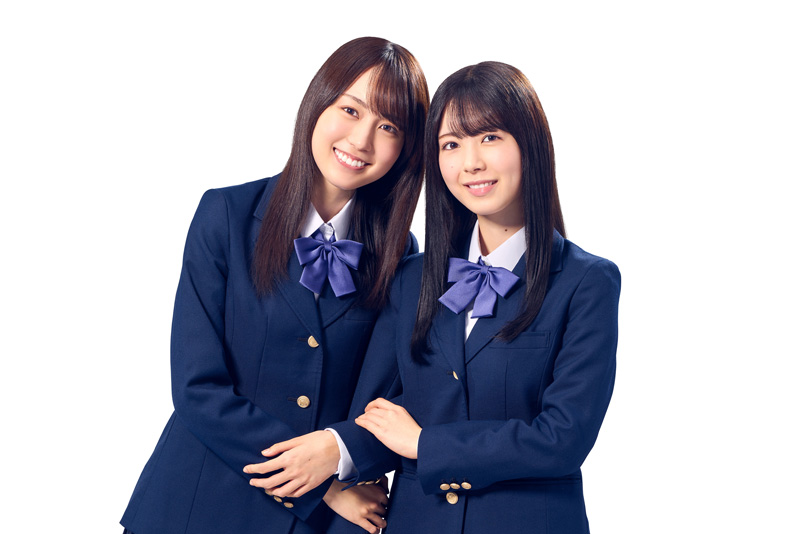 木ドラ24「量産型ルカ -プラモ部員の青き逆襲-」でW主演を務める乃木坂46賀喜遥香と筒井あやめ