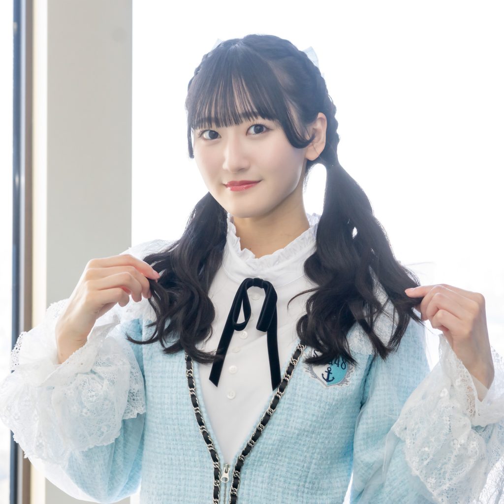 アイドルグループ「STU48」信濃宙花