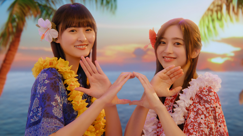 JCBカード新CM『オハナとずっと一緒』篇に出演する乃木坂46遠藤さくらと井上和