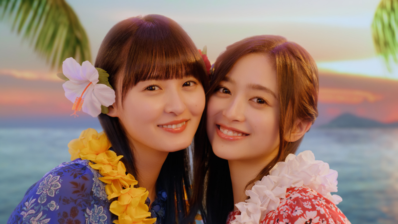 JCBカード新CM『オハナとずっと一緒』篇に出演する乃木坂46遠藤さくらと井上和