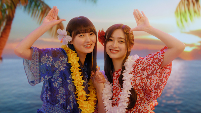 JCBカード新CM『オハナとずっと一緒』篇に出演する乃木坂46遠藤さくらと井上和