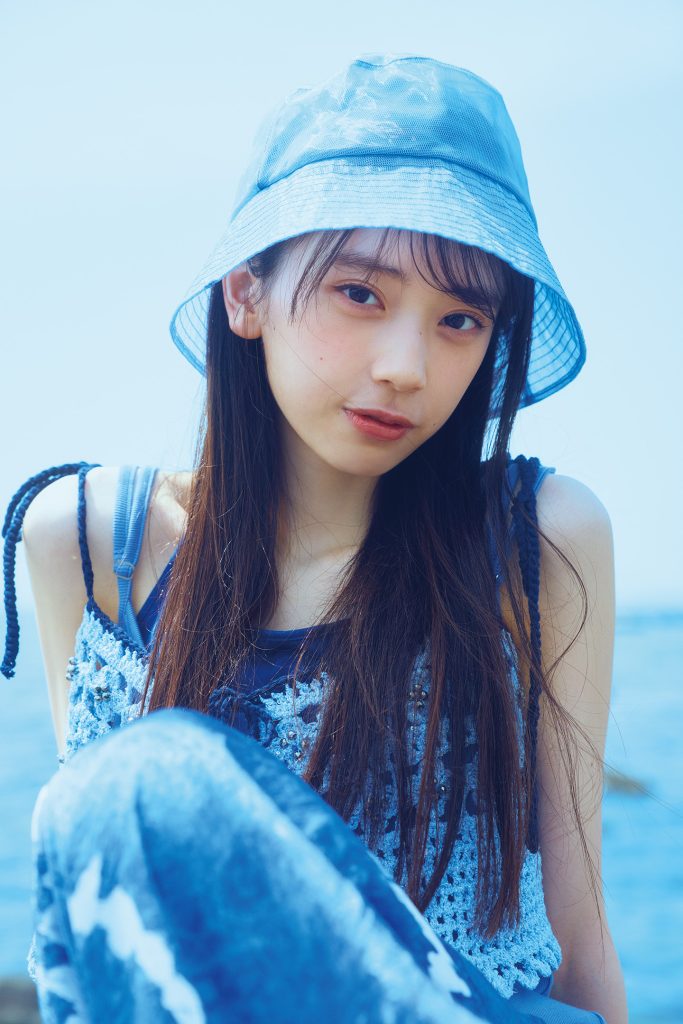 BUBKA7月号に登場する、乃木坂46矢田萌華