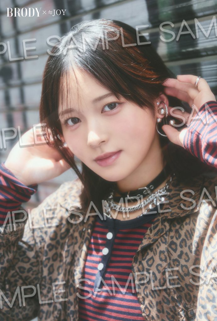 『BRODY2025年8月号』セブンネットショッピング限定特典 ≒江角怜音ポストカード