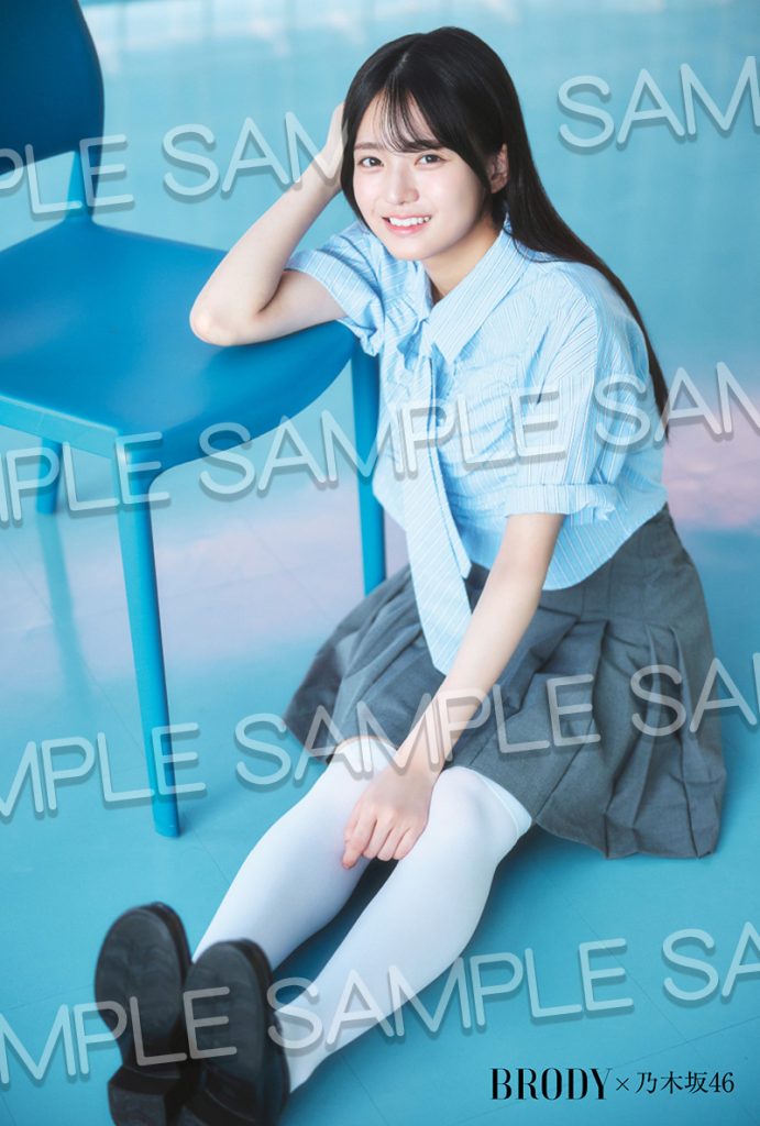 『BRODY2025年8月号』セブンネットショッピング限定特典 乃木坂46・瀬戸口心月ポストカード