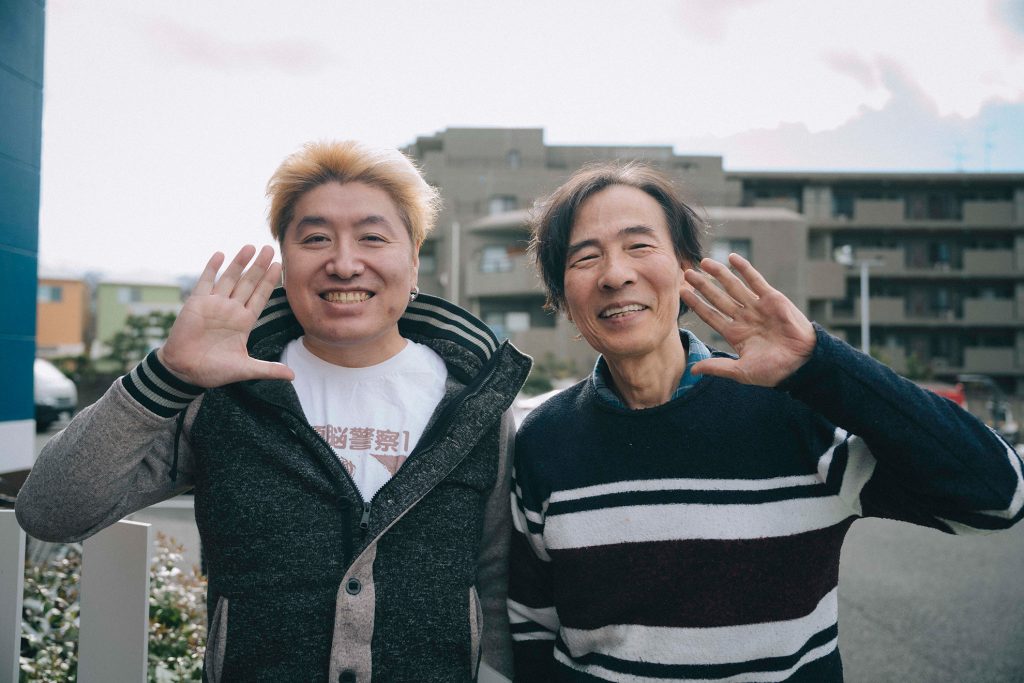 吉田豪(写真左)と鈴木茂(写真右)