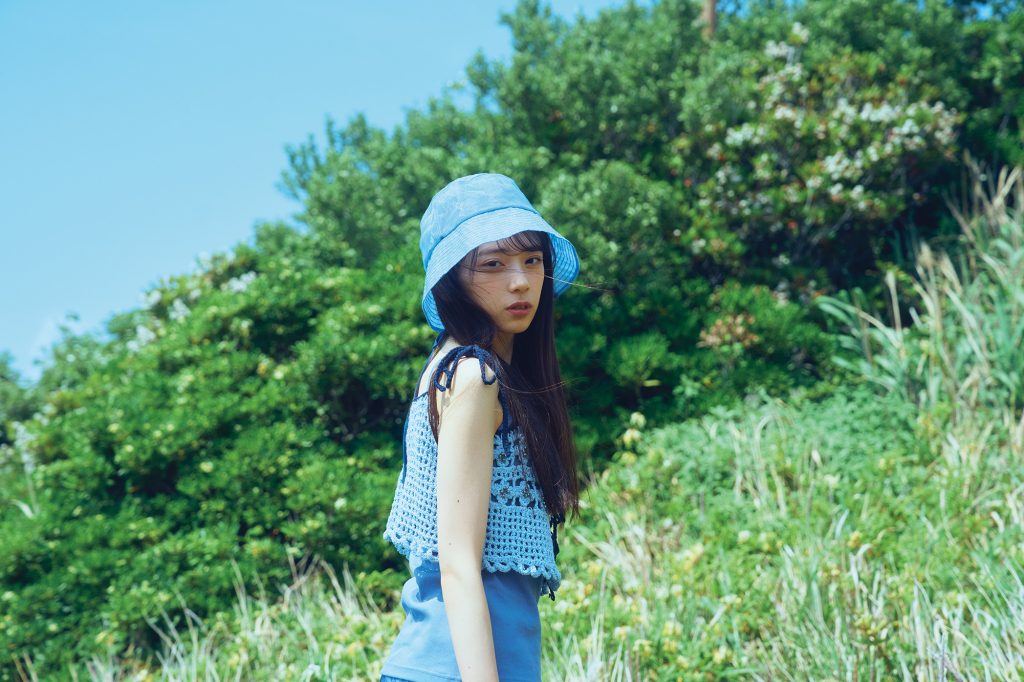 BUBKA7月号に登場する、乃木坂46矢田萌華