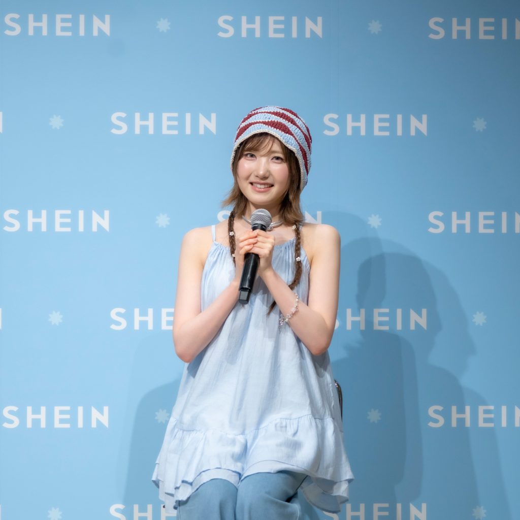 「SHEIN JAPAN 2025 シーズンモデル プレス発表会」に出席した『SAY MY NAME HITOMI』