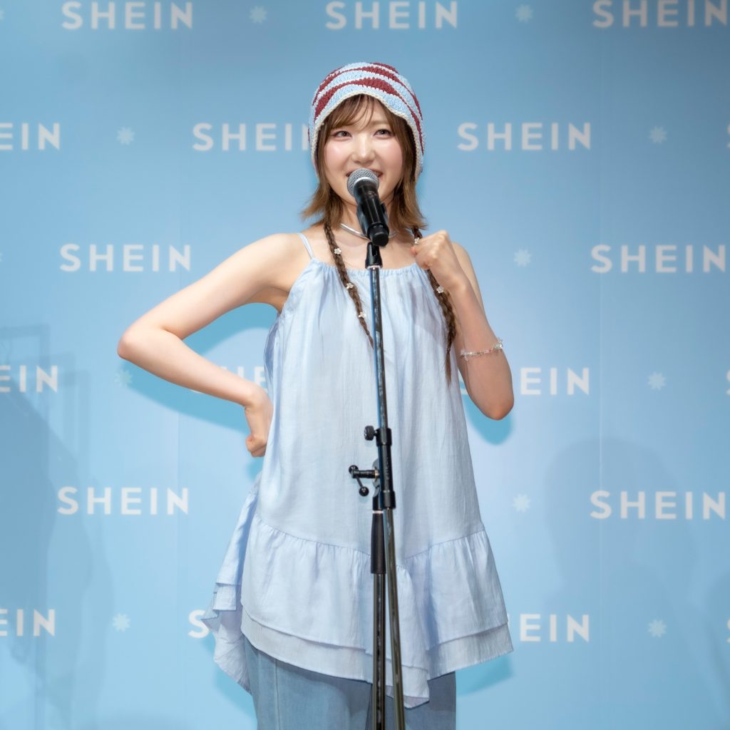 「SHEIN JAPAN 2025 シーズンモデル プレス発表会」に出席した『SAY MY NAME HITOMI』