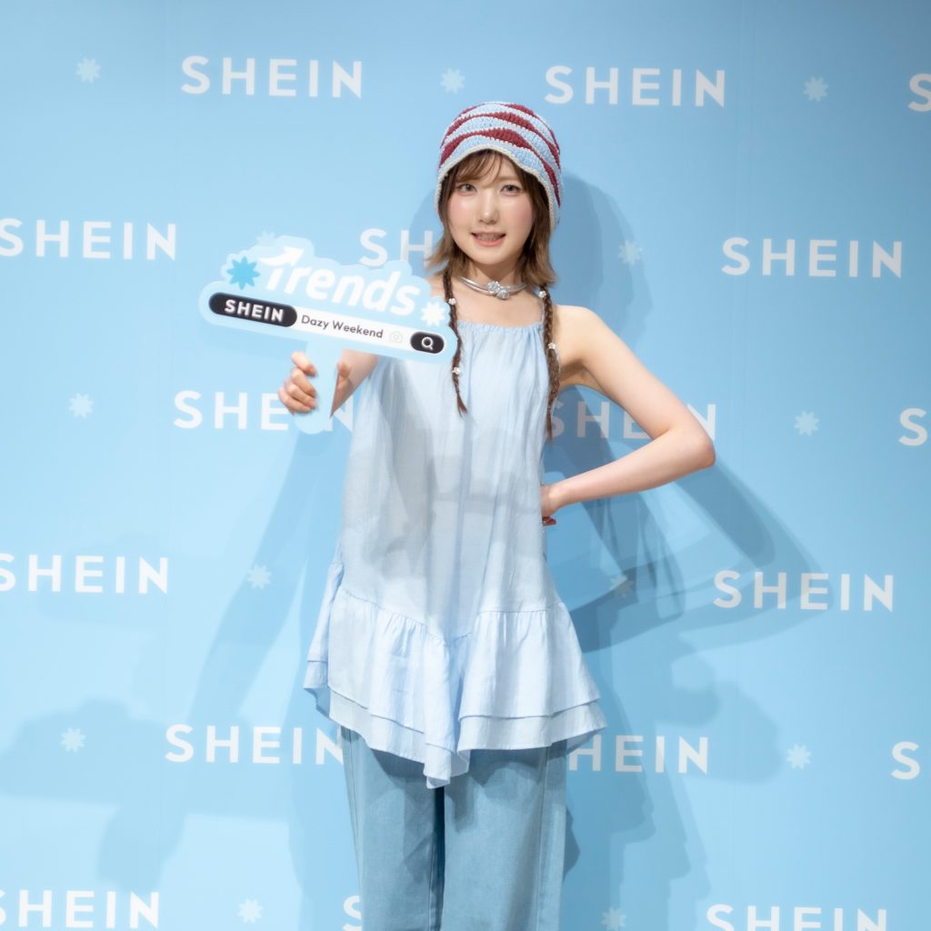 『SAY MY NAME HITOMI』が「SHEIN JAPAN 2025 シーズンモデル プレス発表会」に出席