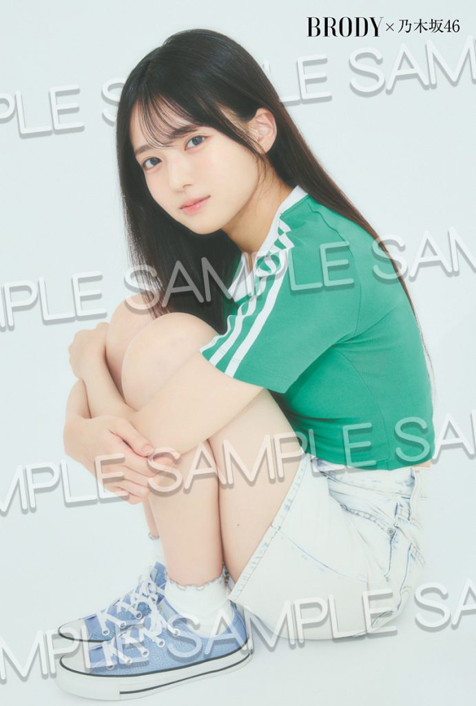 『BRODY2025年8月号』セブンネットショッピング限定特典 乃木坂46・瀬戸口心月ポストカード