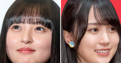 乃木坂46遠藤さくら＆賀喜遥香、“キメ顔対決”で大接戦「Wセンターやん