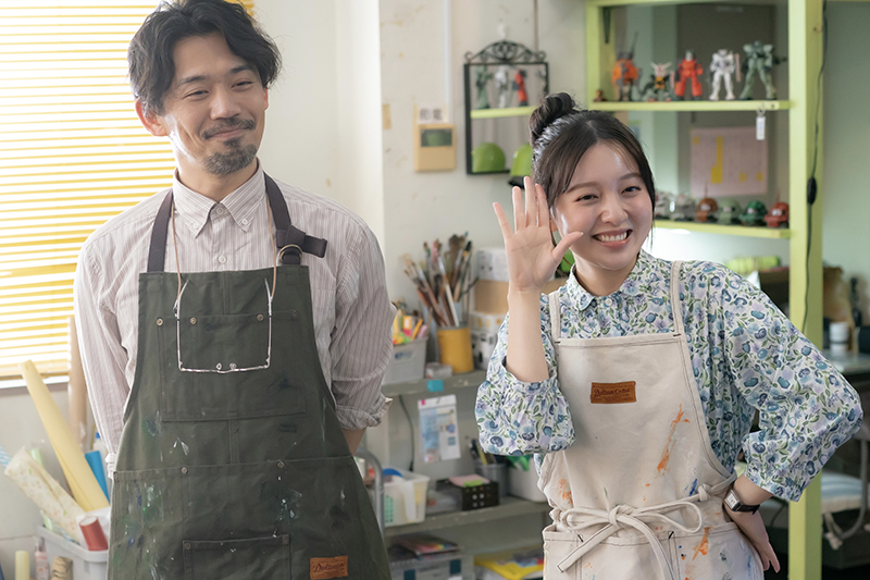 「量産型ルカ -プラモ部員の青き逆襲-」第1話より