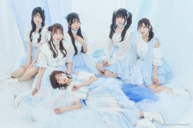 my fav(後列左から)黒瀬梨花、田中美帆、西村瑠香、園田一花、川又あん奈、(手前)古松華