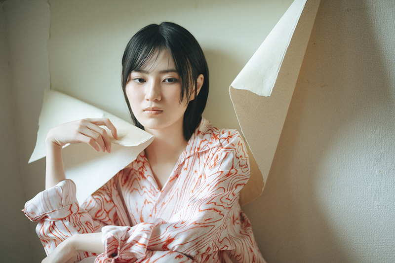 「B.L.T.2025年8月号」に登場している櫻坂46・的野美青