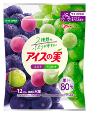 [冷凍] 江崎グリコ アイスの実　ぶどうマスカット 84ml