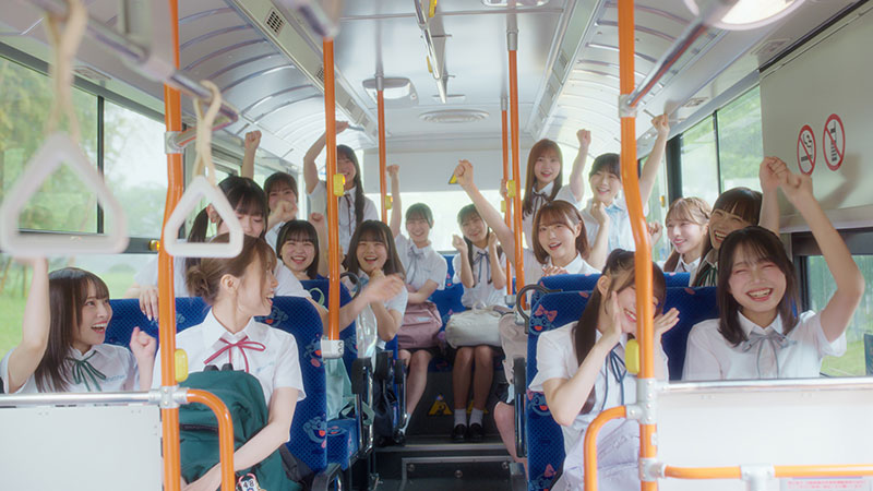 「HKT48」19thシングル『半袖天使』Music Videoより