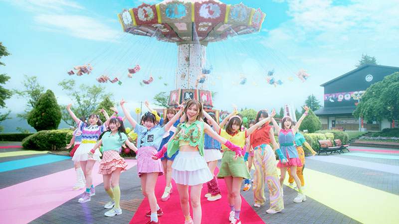 「HKT48」19thシングル『半袖天使』Music Videoより