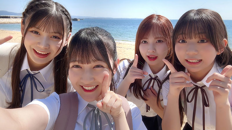 「HKT48」19thシングル『半袖天使』Music Videoより