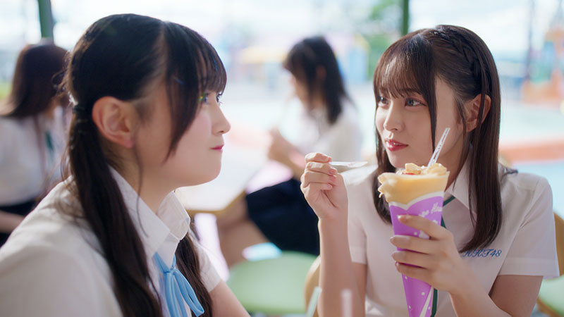 「HKT48」19thシングル『半袖天使』Music Videoより