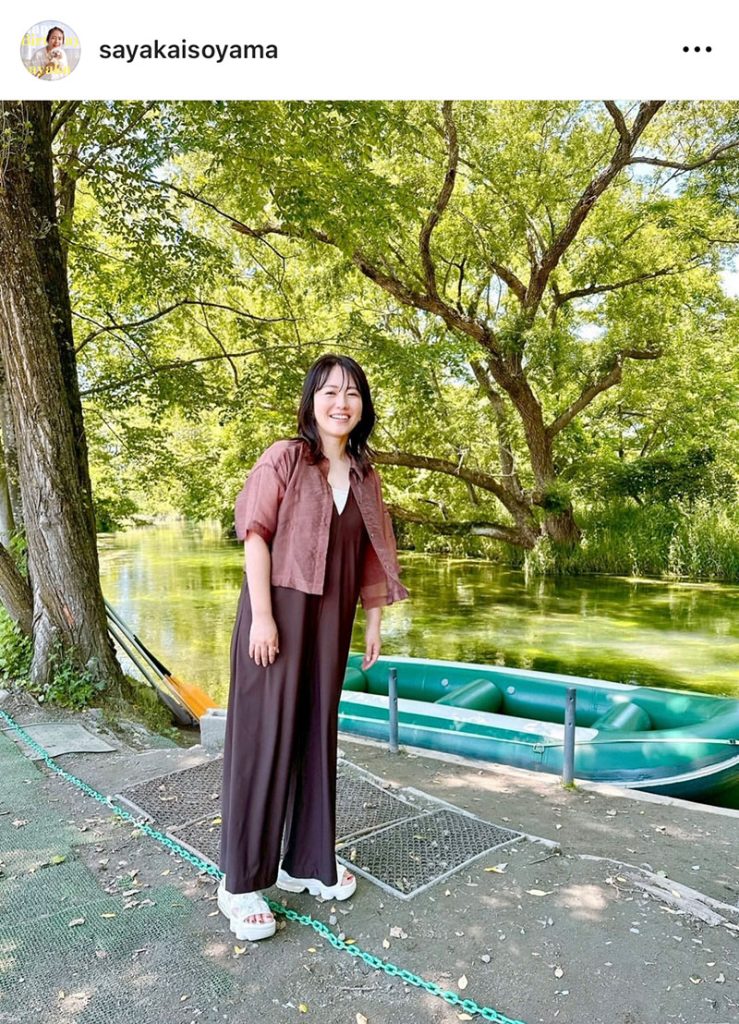 磯山さやかが長野・安曇野市を旅する