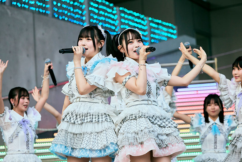 HKT48 19thシングル「半袖天使」発売記念ミニライブより