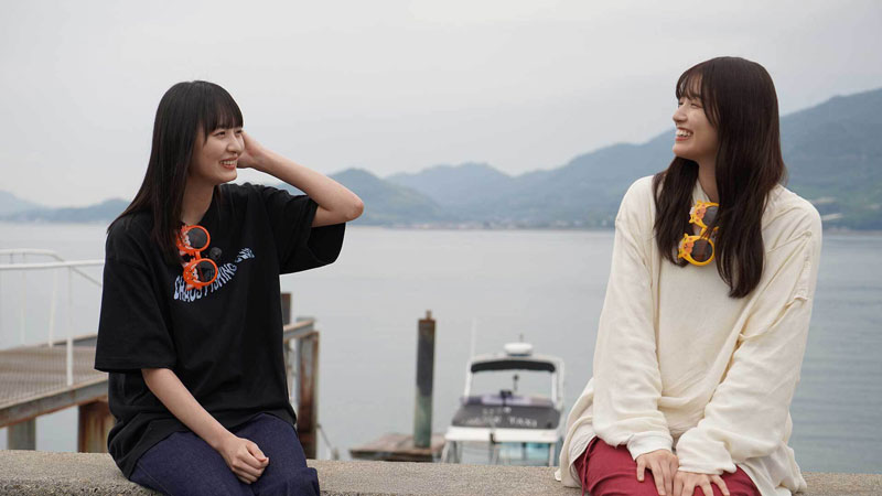 旅の締めくくりは美しい海をバックに