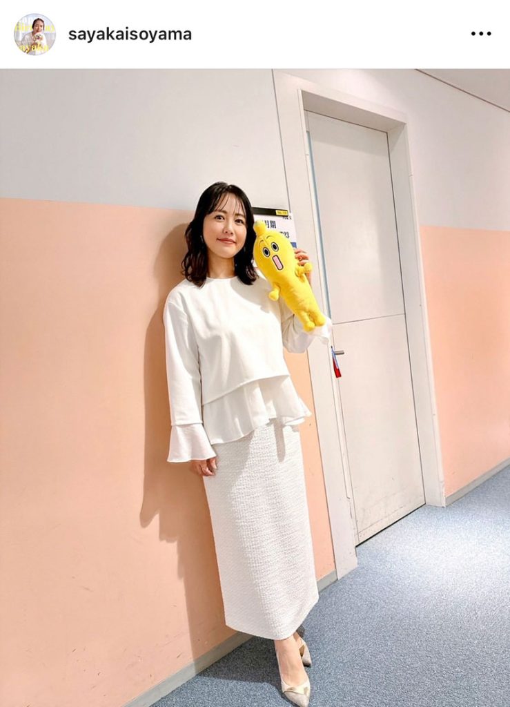 純白衣装がステキ過ぎる磯山さやか