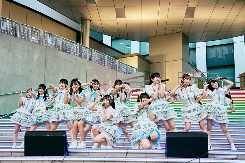 HKT48 19thシングル「半袖天使」発売記念ミニライブより
