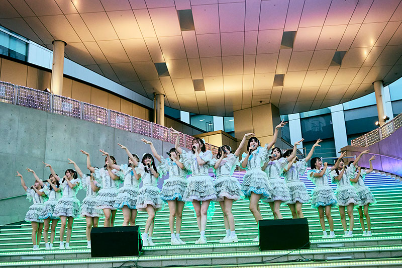 HKT48 19thシングル「半袖天使」発売記念ミニライブより