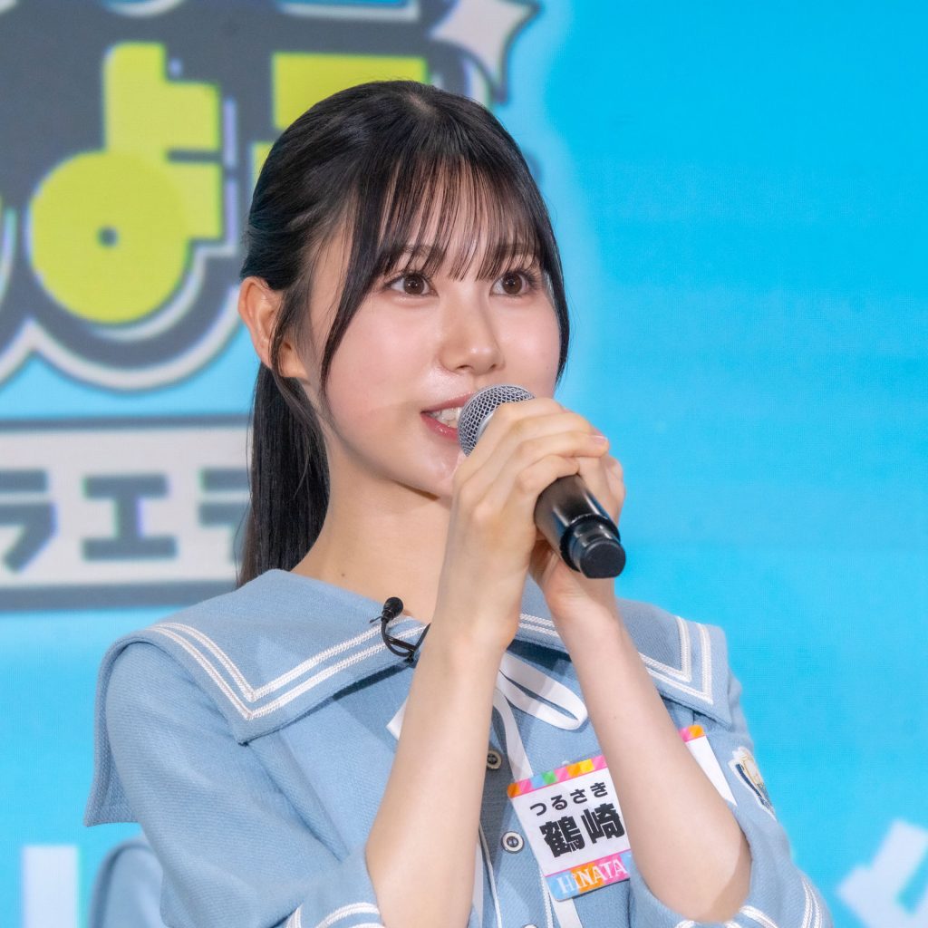 日向坂46五期生の鶴崎仁香(つるさき にこ)