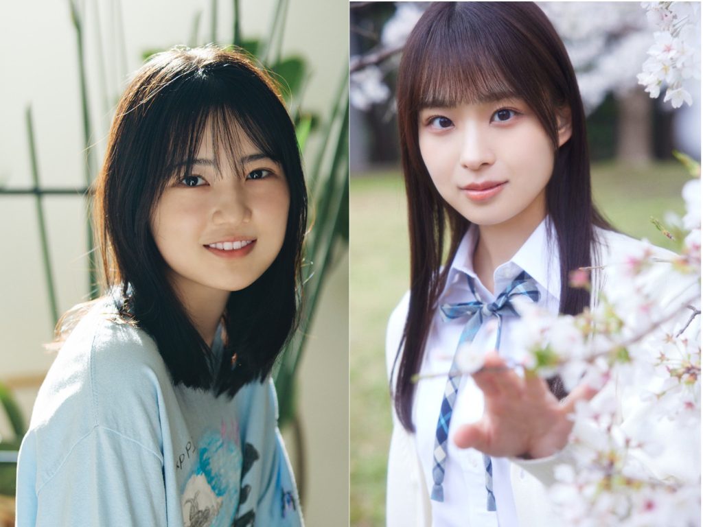 櫻坂46の的野美青(写真左)と松本和子(写真右)