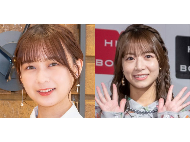 元乃木坂46の鈴木絢音(写真左)と北野日奈子(写真右)