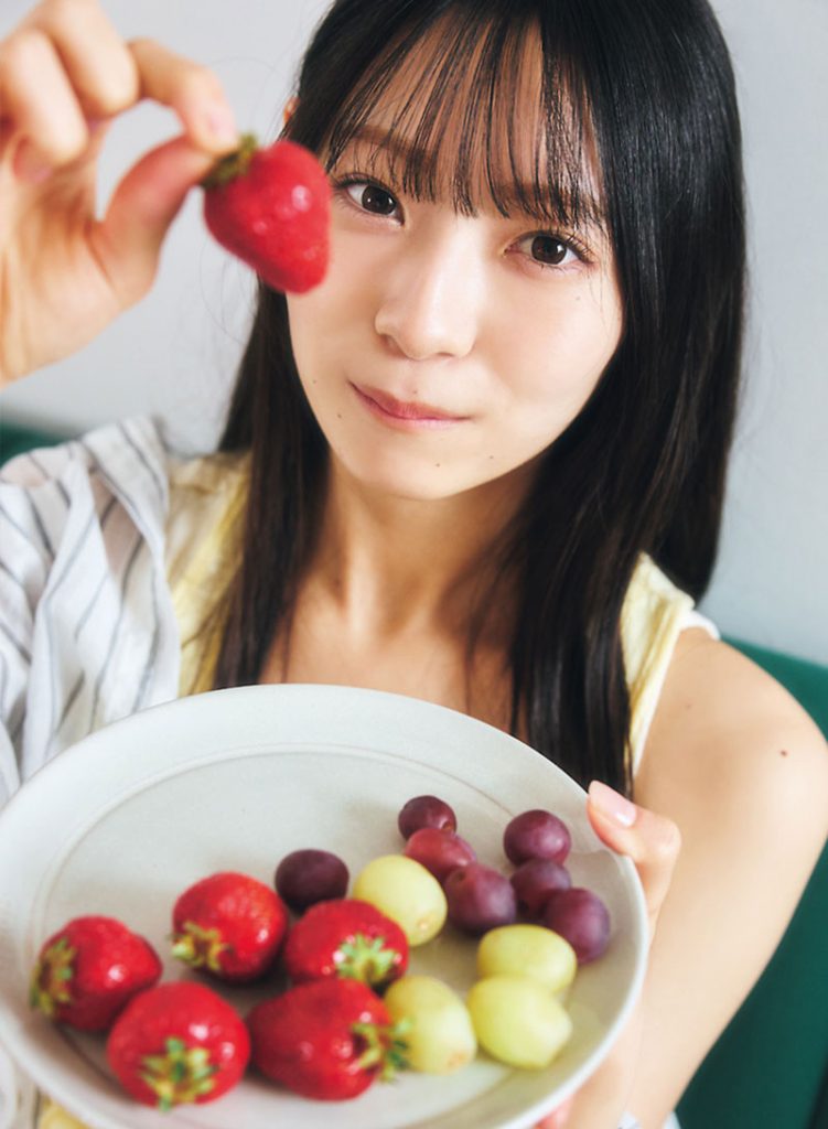『グラビアチャンピオン VOL.９』に登場している日向坂46・宮地すみれ