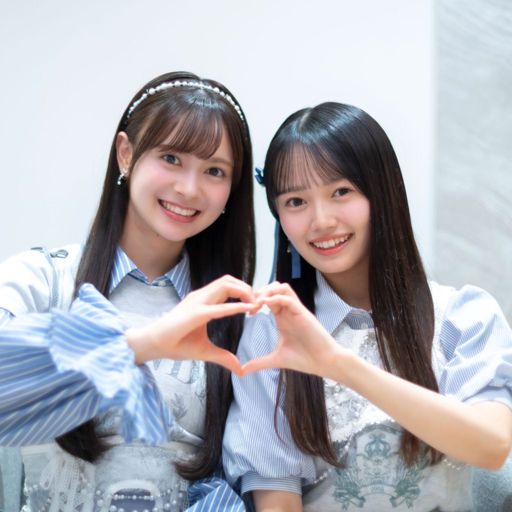AKB48伊藤百花と花田藍衣にインタビューを実施