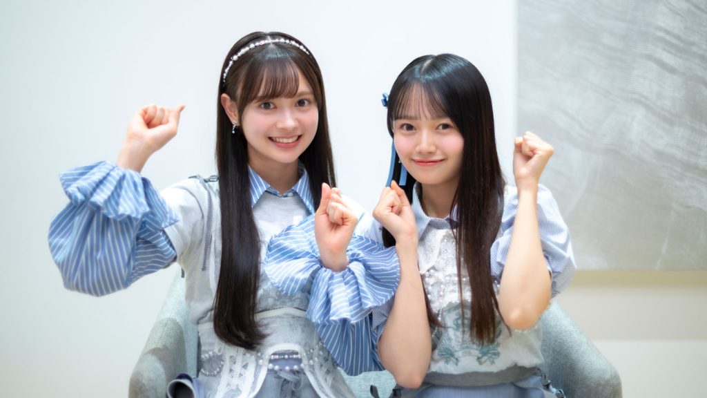AKB48伊藤百花と花田藍衣にインタビューを実施