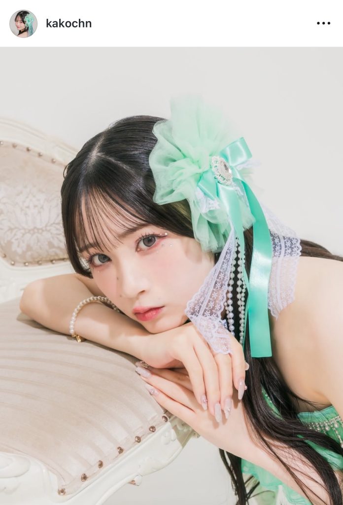 ideal pecoのホワイト担当“かこちゃん(かこﾁｬﾝ)”こと菅谷夏子が8月15日に誕生日を迎えた
