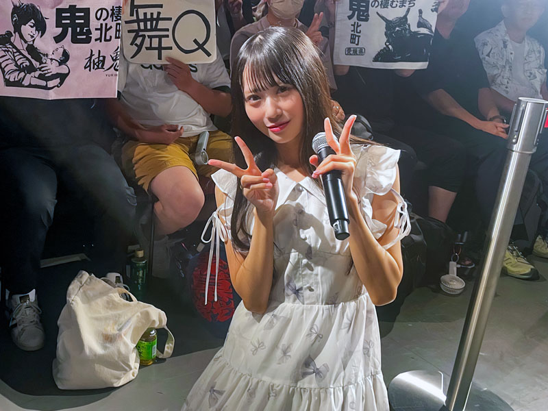 STU48・中村舞が大阪・扇町キネマで行われた映画『鬼ベラシ』の舞台あいさつに出席