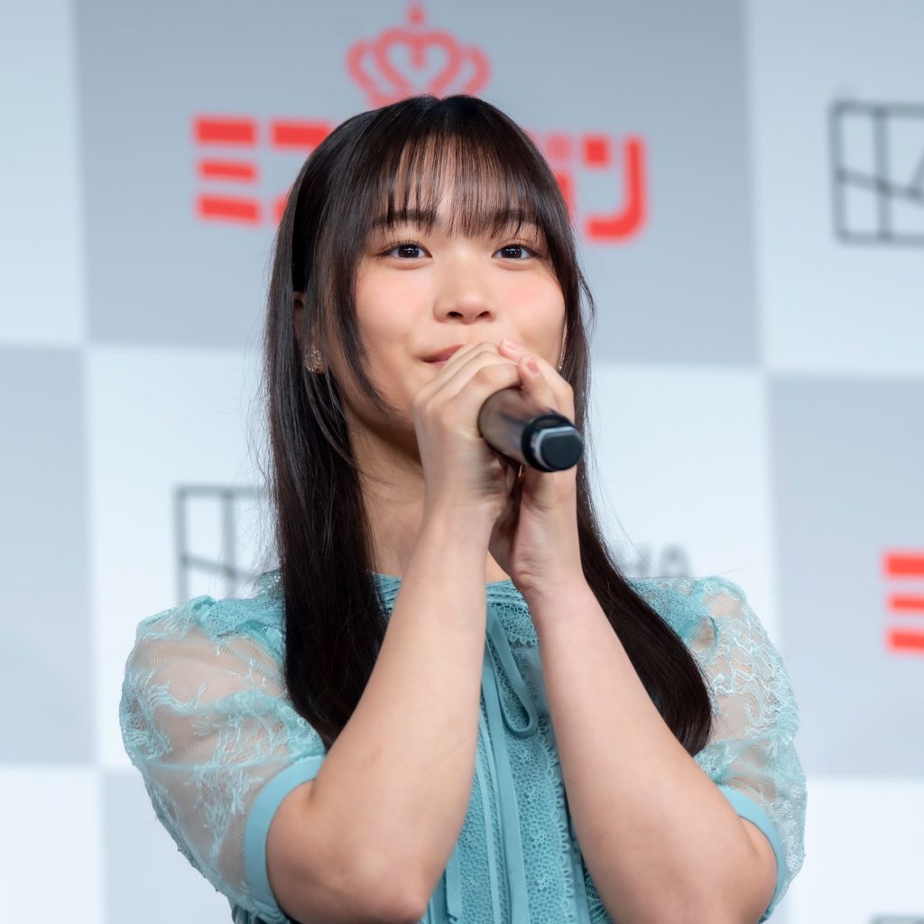 『ミスマガジン2025 グランプリ発表イベント』に出席した尾茂井奏良