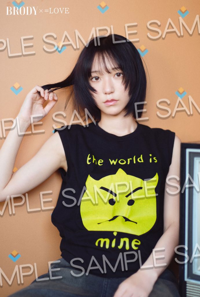 『BRODY2025年10月号』セブンネットショッピング特典：＝LOVE・野口衣織ポストカードC