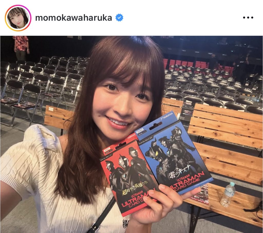 「ウルトラヒーローズEXPO 2025 サマーフェスティバル」を訪れた百川晴香