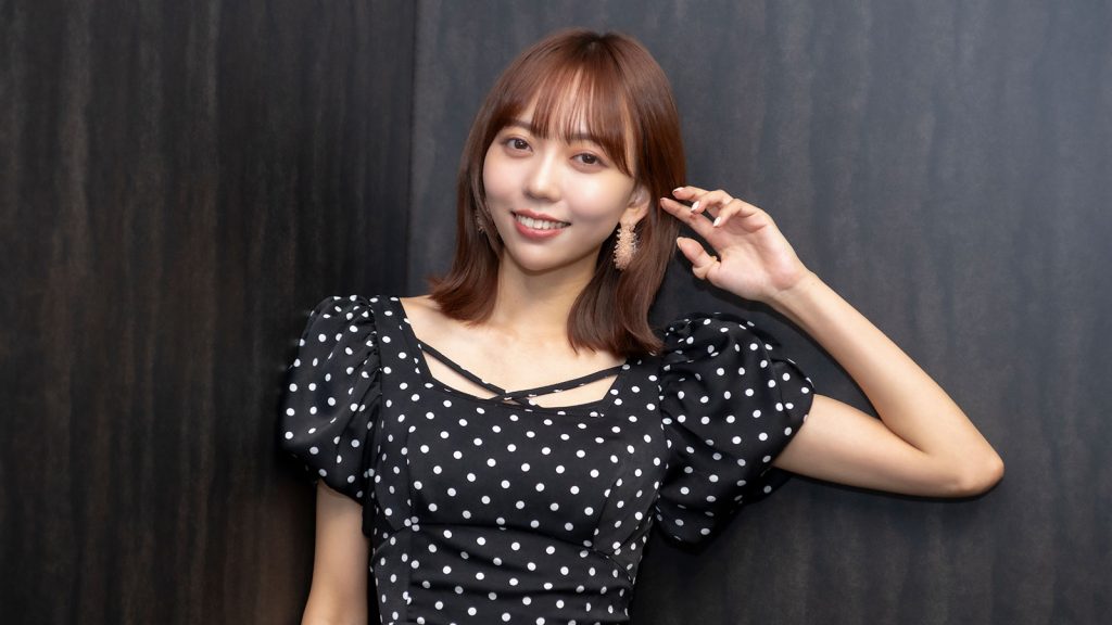 インタビューに応じた野島樺乃